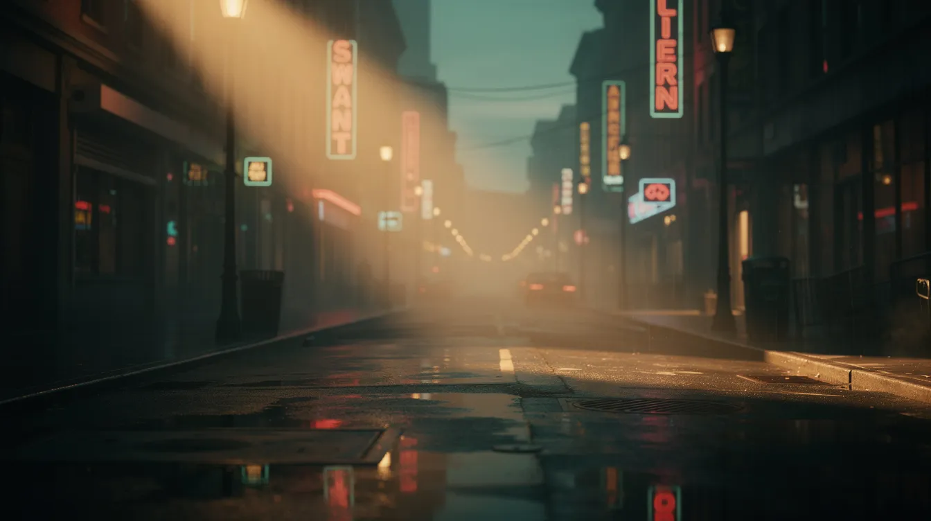 Das Bild zeigt eine cineastische Szene mit beeindruckender Lichtstimmung, in der sanftes Sonnenlicht durch ein Fenster in ein stilvolles Schlafzimmer strömt. Die harmonische Beleuchtung erzeugt eine angenehme Atmosphäre, die zum Wohlbefinden einlädt und die verschiedenen Elemente des Raumes, wie das Sofa und die Wandlampen, perfekt zur Geltung bringt.